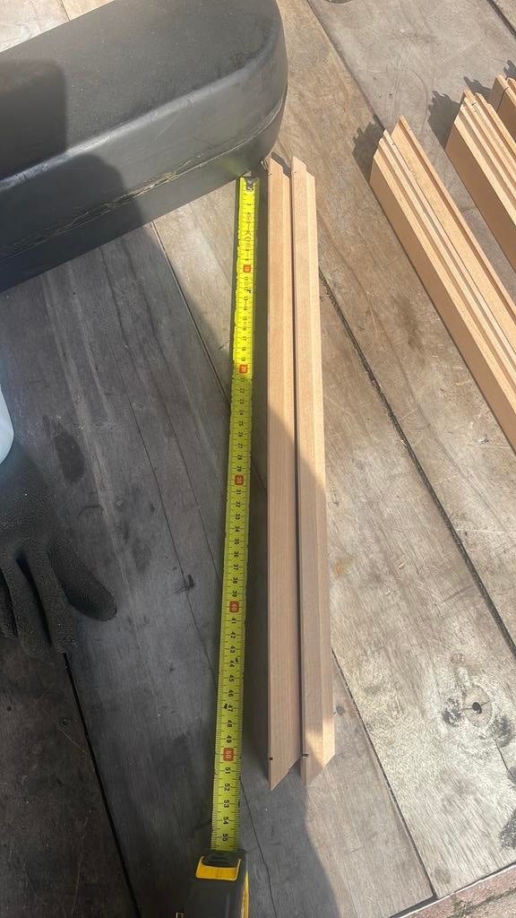 Kewlox beuken liggers 52 cm bovenste laag, Huis en Inrichting, Kasten | Kledingkasten, Ophalen, Gebruikt, 50 tot 100 cm, Minder dan 100 cm