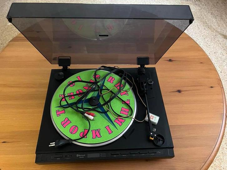 Sherwood PD-505 Platenspeler - Vintage Geluid, Audio, Tv en Foto, Platenspelers, Gebruikt, Platenspeler, Overige merken, Automatisch