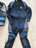 Complete Duikset –Bare Arctic 7mm Wetsuit /Aqualung Trimvest, Ophalen, Gebruikt, Duikpak