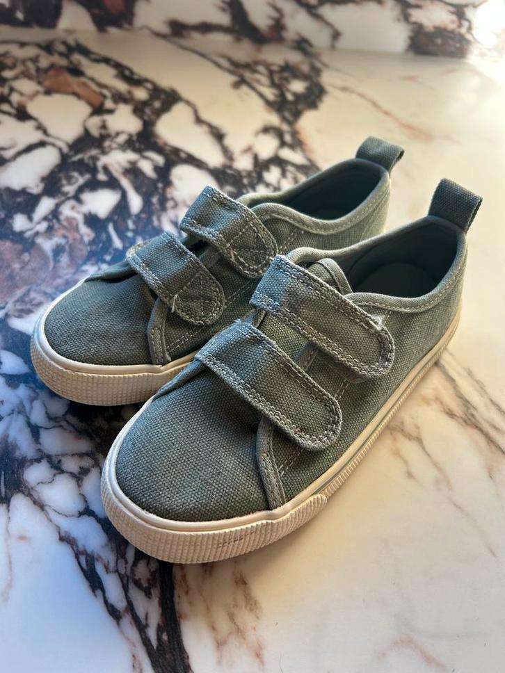 H&M Canvas Klittenbandschoenen - Maat 28, Kinderen en Baby's, Kinderkleding | Schoenen en Sokken, Zo goed als nieuw, Schoenen