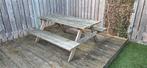 Picknicktafel, Ophalen, Gebruikt, Rechthoekig, Hout