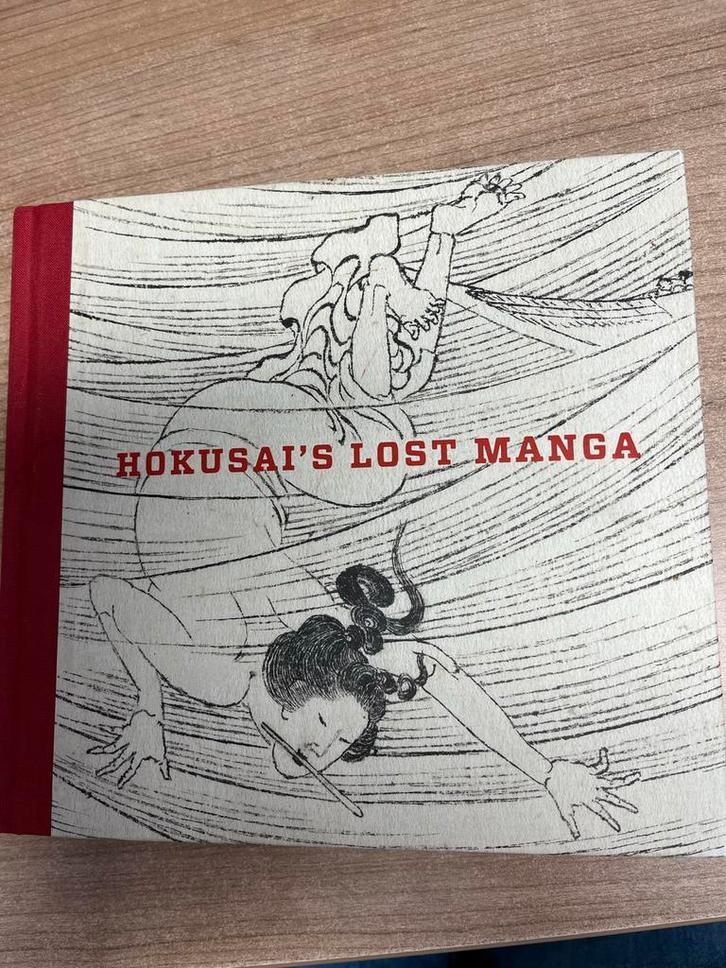 Hokusai’s lost manga, Boeken, Kunst en Cultuur | Fotografie en Design, Zo goed als nieuw, Overige onderwerpen, Ophalen of Verzenden