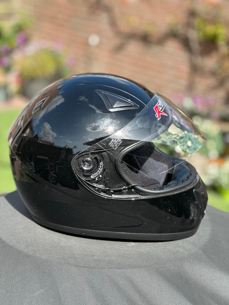Zwarte Radium integraalhelm, Overige merken, XS, Kinderen, Ophalen of Verzenden