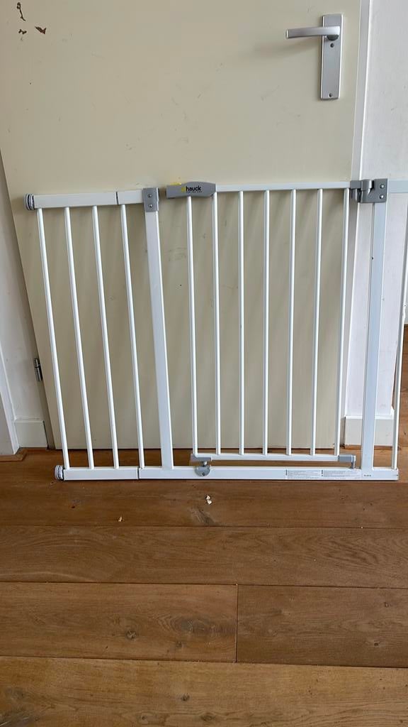 Hauck traphekje, Kinderen en Baby's, Traphekjes, Ophalen, Zo goed als nieuw, Klemhekje, Metaal of IJzer