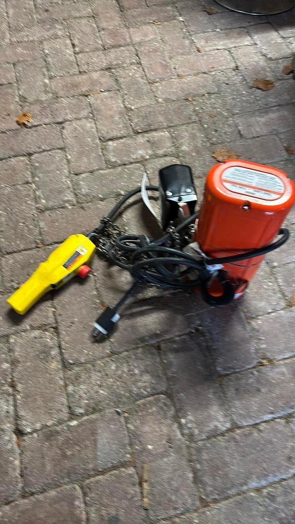 Kettingtakel, Tuin en Terras, Waterpompen, Ophalen, Nieuw, Elektrisch