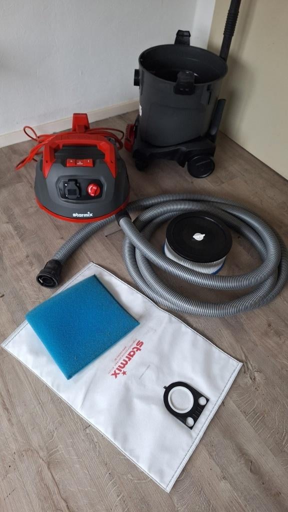 Zgan Starmix nsg uclean adl 1432 nat droog bouwstofzuiger, Ophalen, Zo goed als nieuw, Waterstofzuiger