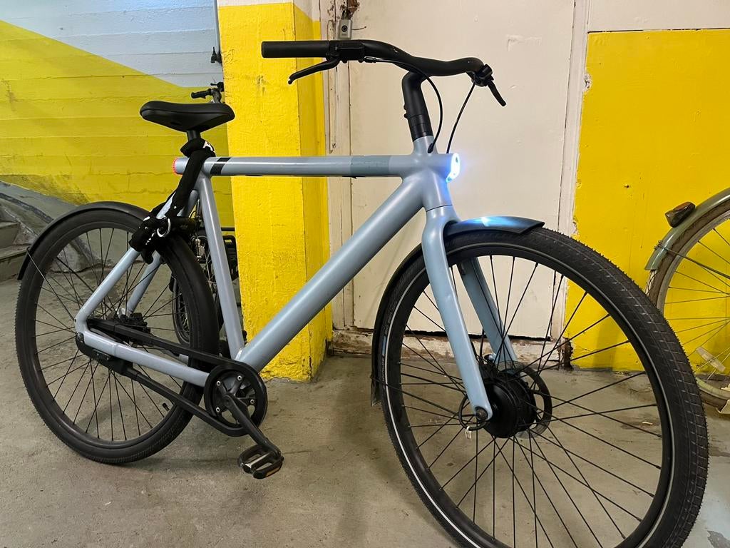 Vanmoof s3 blauw- gereviseerd, 59 cm of meer, Ophalen, Gebruikt, Vanmoof