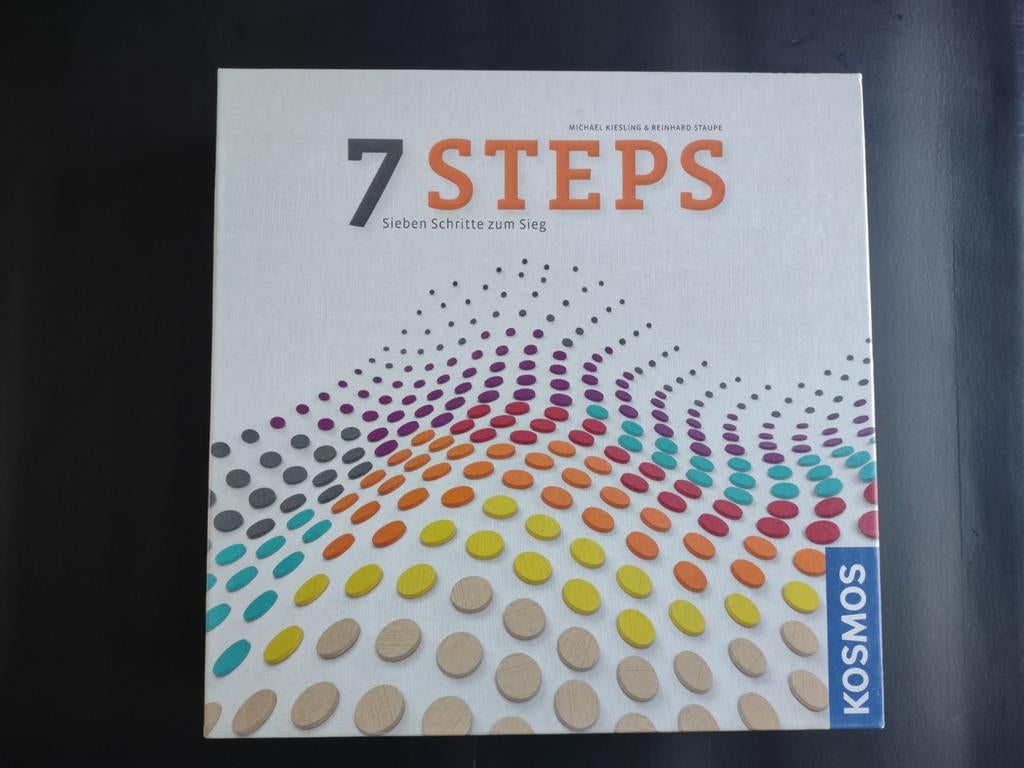 7 Steps - bordspel van Kosmos, Een of twee spelers, Ophalen of Verzenden, Zo goed als nieuw, Kosmos