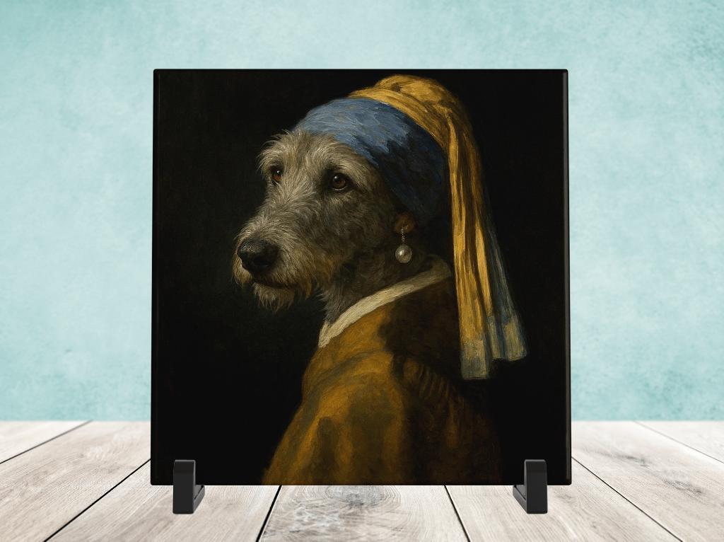 Meisje met de Parel - Ierse Wolfshond, Verzenden, Nieuw