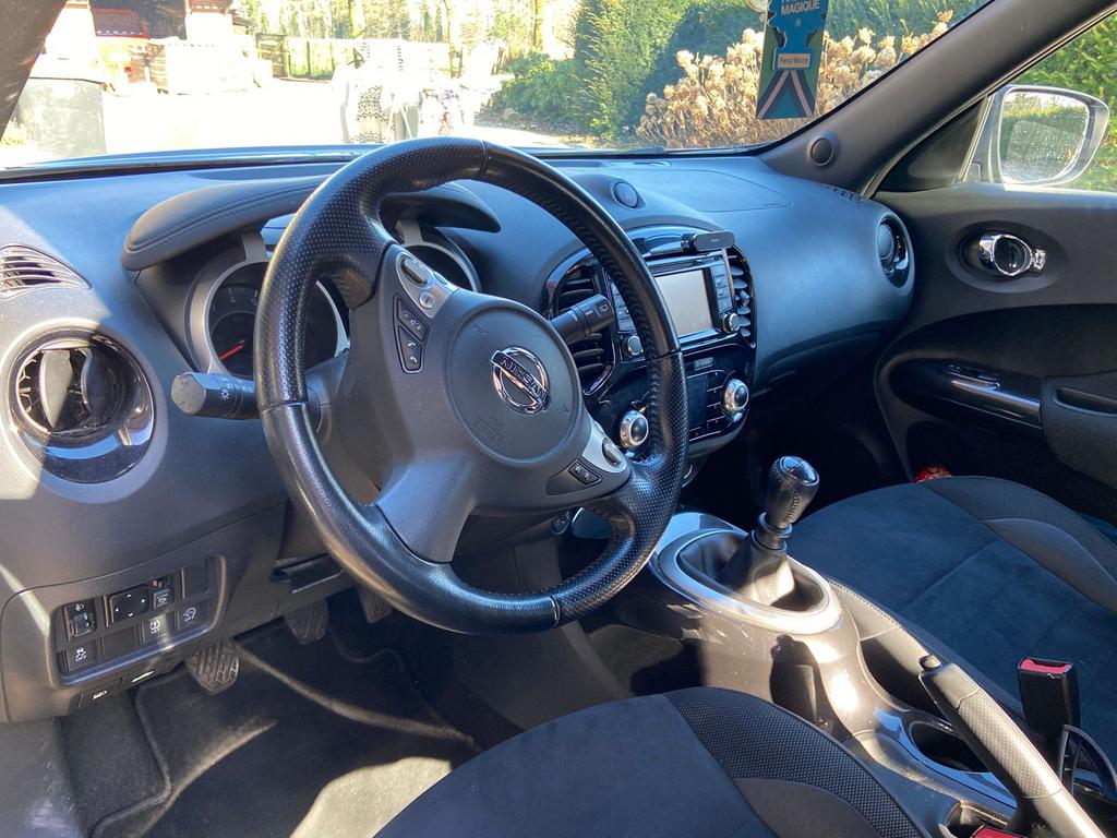Nissan Juke 1.2 Dig-t 2019 Zwart N- Connecta, Auto's, Nissan, Voorwielaandrijving, 639 kg, 1250 kg, Zwart