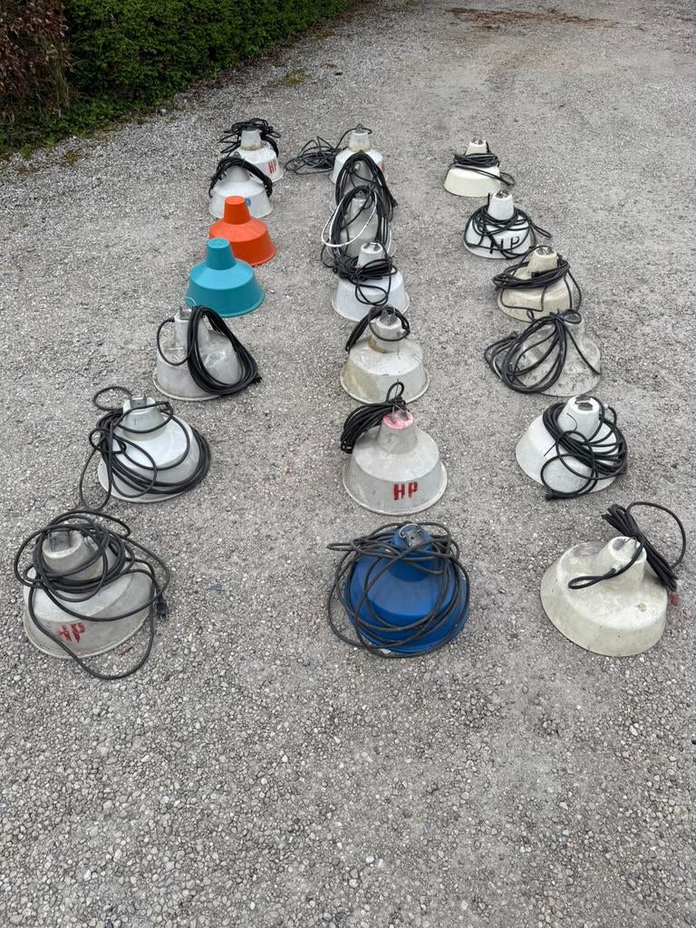 20 Fabrieks lampen (hard plastic), Ophalen of Verzenden, Zo goed als nieuw, Kabel of Snoer