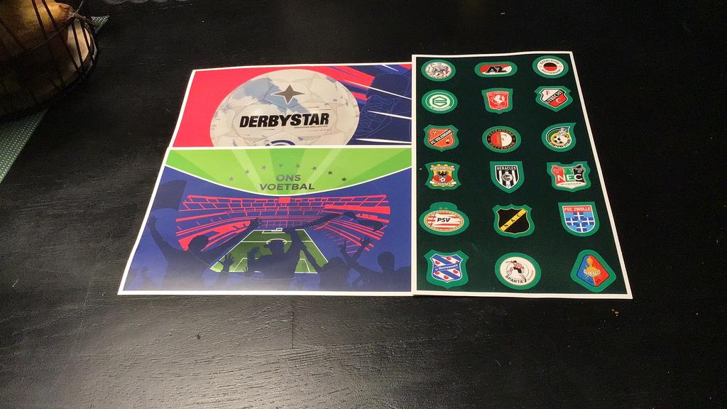 GROTE STIKKERS VAN VOETBAL PLAAATJES, Ophalen, Nieuw