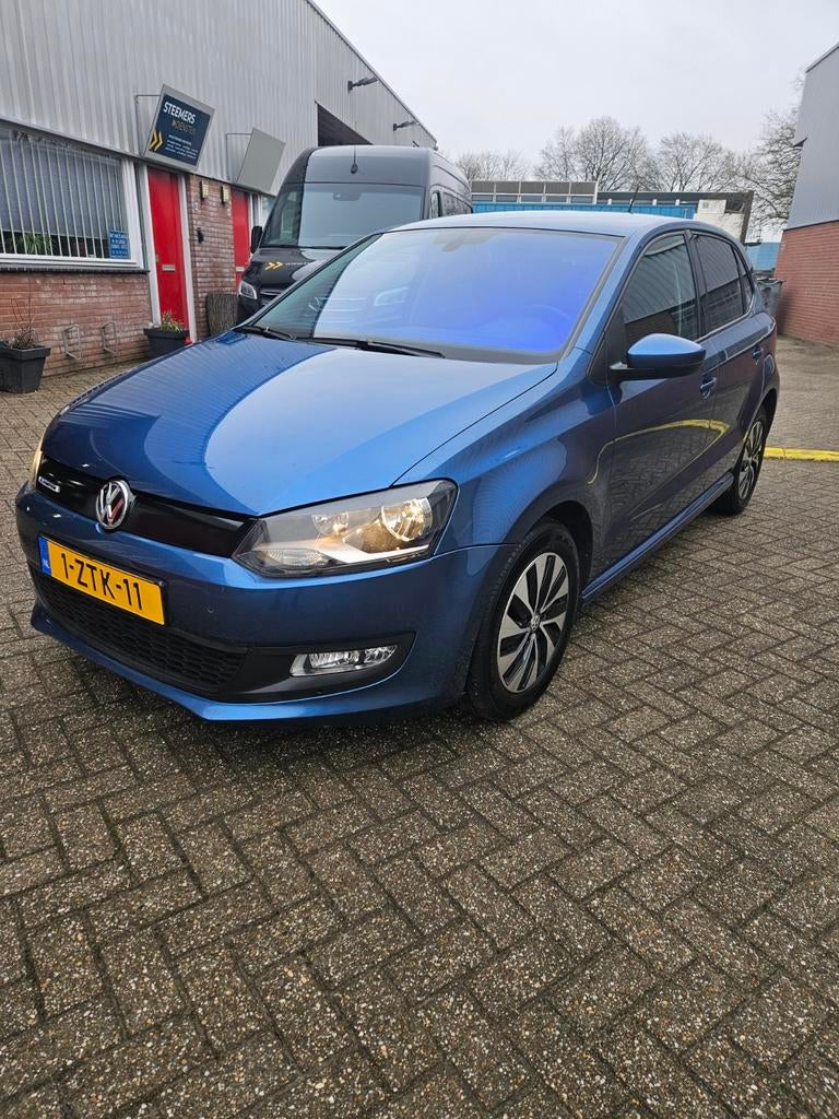 Volkswagen Polo 1.4 TDI 55KW BMT 2015 Blauw, Auto's, Volkswagen, Voorwielaandrijving, Stof, 74 pk, Zwart