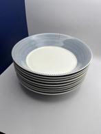 Royal doulton pacific blue - 9 pastaborden, Ophalen, Gebruikt, Overige typen, Overige stijlen