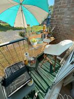opklapbare balkonbar voor kleine balkons, Ophalen, 50 tot 100 cm, Zo goed als nieuw, Overige houtsoorten