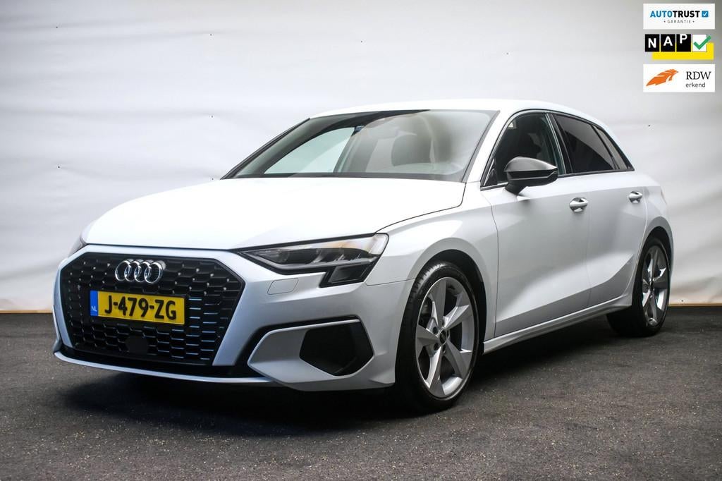 Audi A3 Sportback 30 TFSI Pro Line S ORG NL [ LED Virtual Ca, Voorwielaandrijving, Gebruikt, Wit, Origineel Nederlands