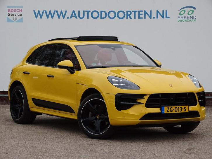 Porsche Macan 3.0 S|PANO|LUCHTVERING|PTS COLOUR|CHRONO|TREKH, Auto's, Porsche, Bedrijf, Te koop, Macan, 360° camera, 4x4, ABS