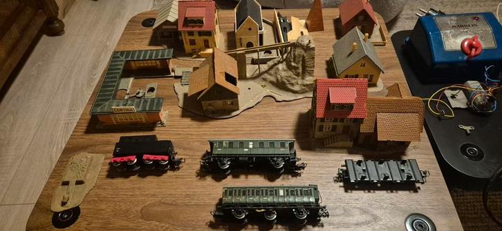 Märklin en Faller Trein Modelbouw Collectie, Hobby en Vrije tijd, Modeltreinen | H0, Gebruikt, Treinset, Wisselstroom, Märklin