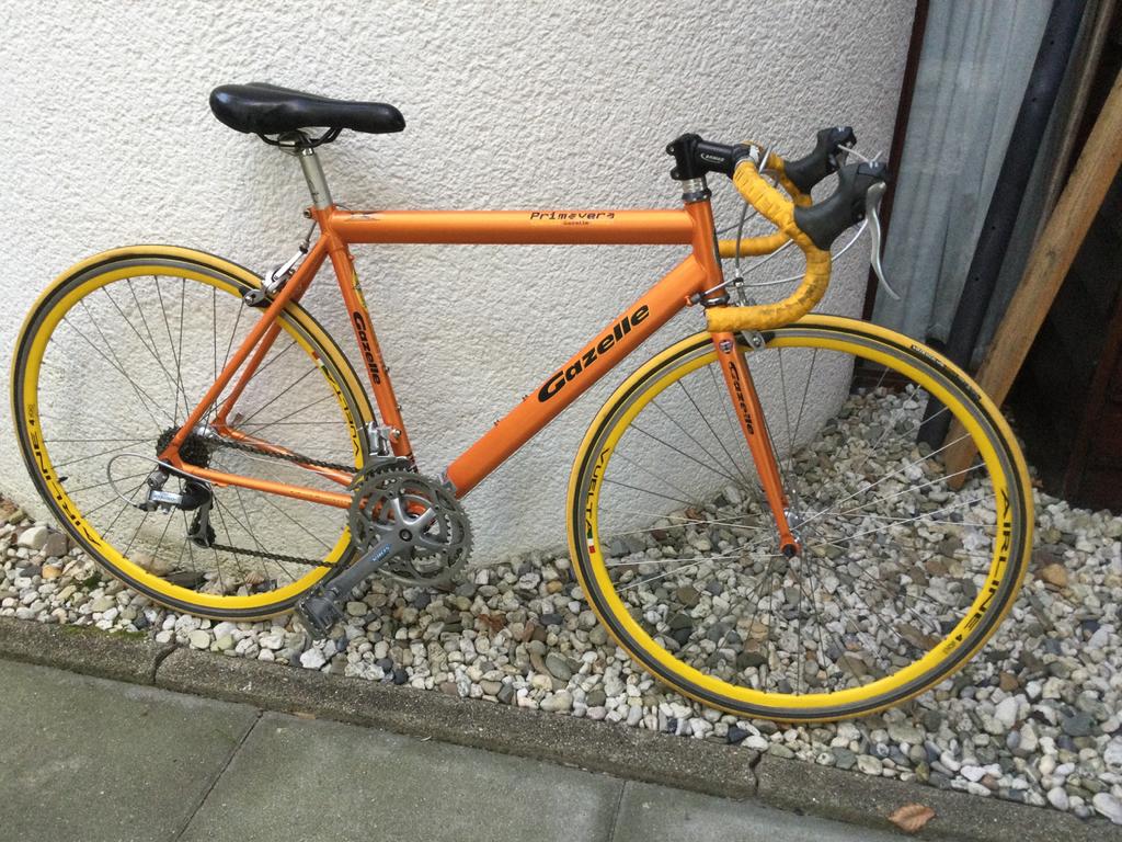Gazelle Primavera Maat 50, Fietsen en Brommers, Fietsen | Racefietsen, Ophalen, Gebruikt, Staal, Velgrem