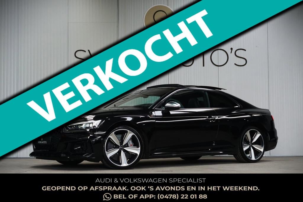 Audi RS5 Coupé 2.9 TFSI Quattro 1e Eigenaar|Keramisch|Panod, Automaat, Gebruikt, Zwart, RS5