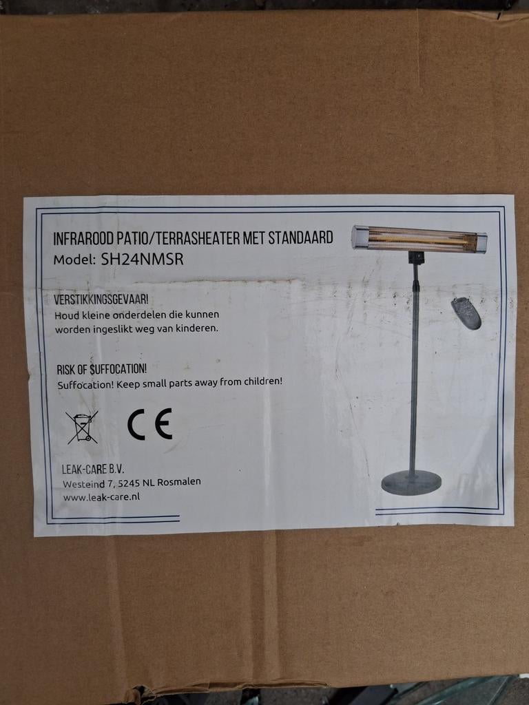 Terrasheater nieuw, Ophalen, Nieuw