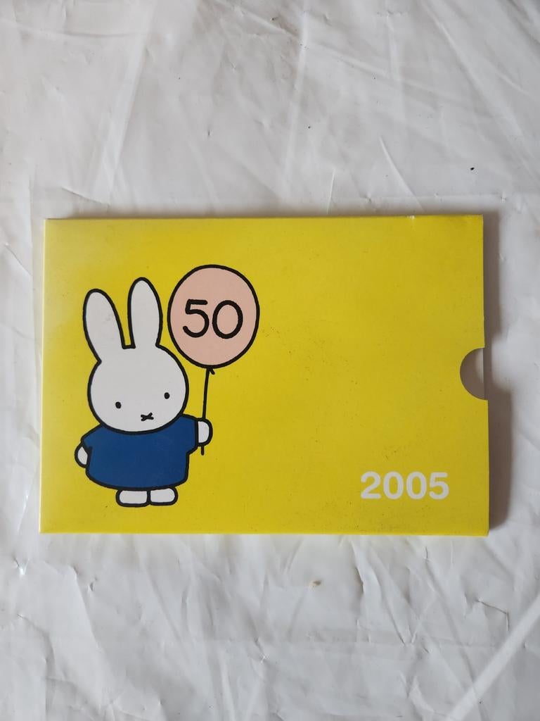 Nijntje 50 jaar muntset 2005 - Geboorte/Huwelijk, Setje, Koningin Beatrix, Euro's, Ophalen of Verzenden