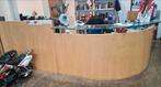 Mooie receptie balie te koop, lengte 5,60m, Receptie of Entree, Ophalen, Gebruikt, Overige typen