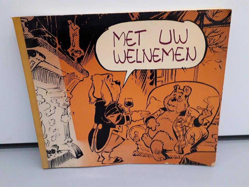 Olivier B. Bommel - met uw welnemen van M. Toonder 1e druk, Boeken, Stripboeken, Gelezen, Marten Toonder, Eén stripboek, Ophalen of Verzenden