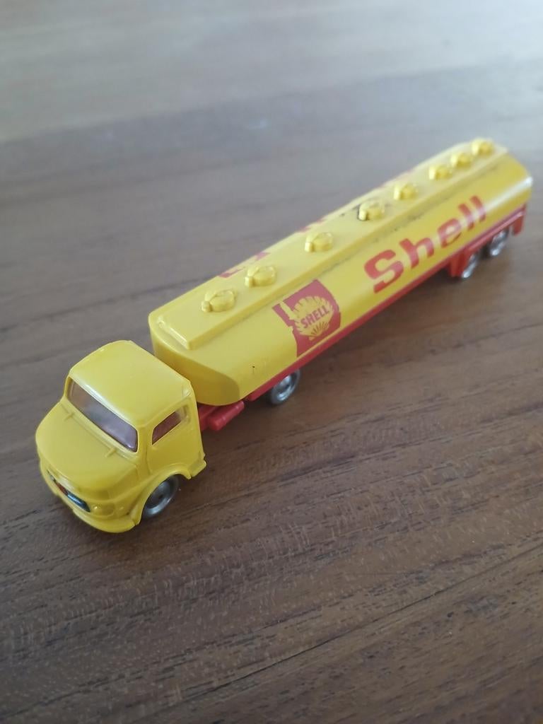 Lego Shell tankwagen 1 op 87 HO formaat item 649, Ophalen of Verzenden, Gebruikt, Bus of Vrachtwagen, Overige merken