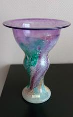 Kosta Boda CanCan vaas paars multicolor Kjell Engman, Zweden, Ophalen of Verzenden