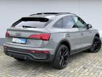 Audi Q5 Sportback 55 TFSI e S edition|PANO|ACC|T.HAAK|LEER|B, Auto's, Automaat, Gebruikt, Zwart, 4 cilinders