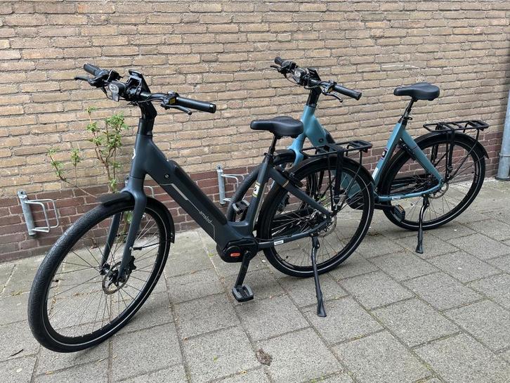 Amslod electrische damesfietsen, bijna nieuw., Fietsen en Brommers, Fietsen | Dames | Damesfietsen, Zo goed als nieuw, Overige merken
