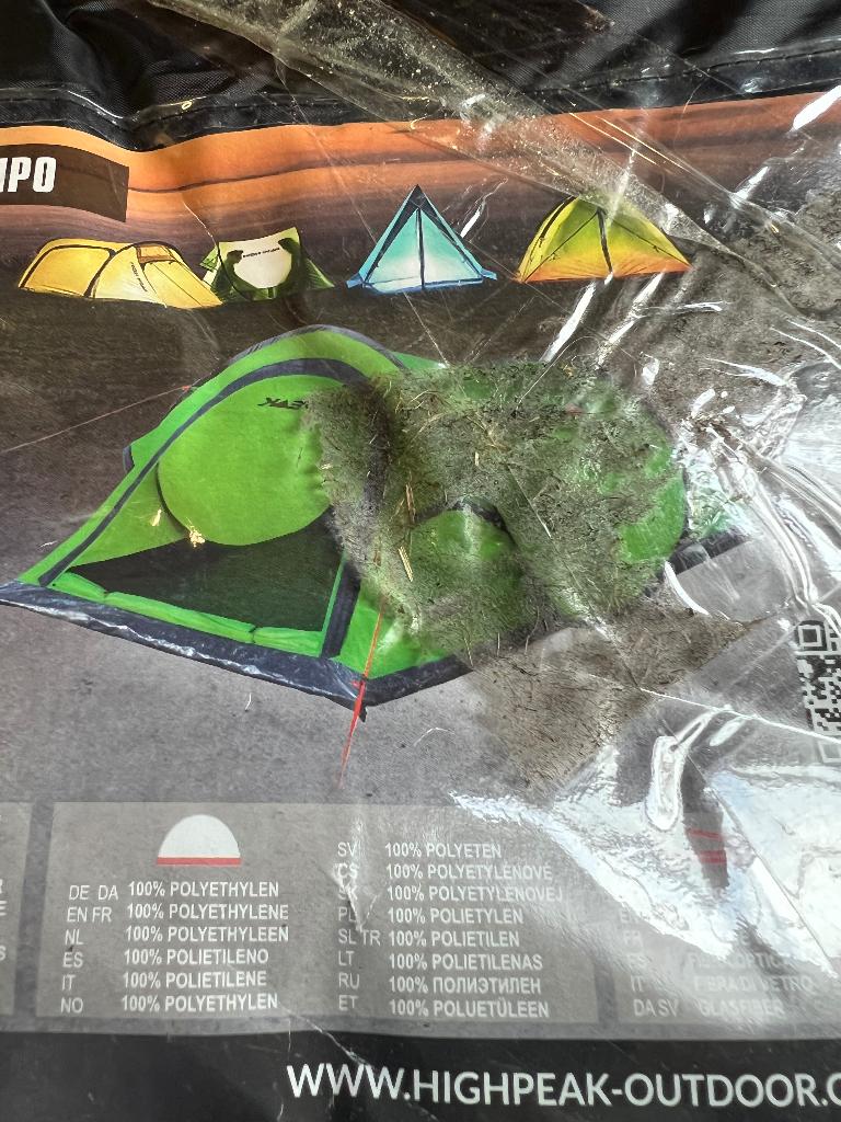 High Peak Campo pop-up tent – 2 persoons (snelle opzet), Ophalen, Gebruikt, Overige