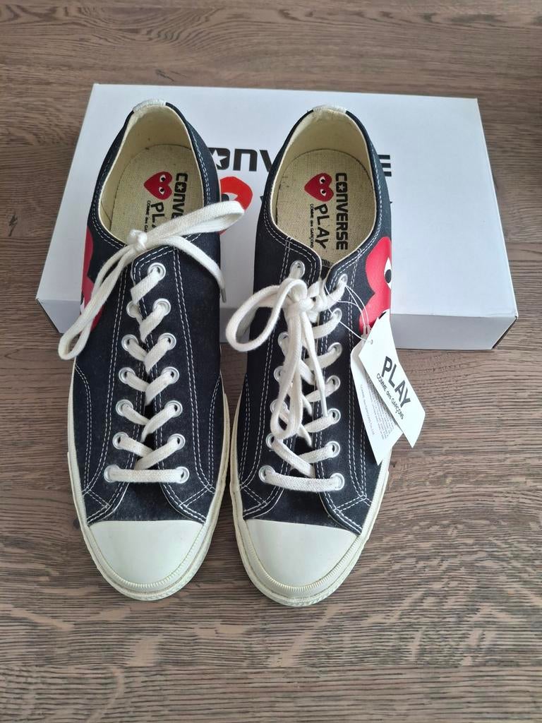Converse All Star Play Comme des Garçons unisex schoenen, Zwart, Nieuw, Ophalen of Verzenden, Converse All Star