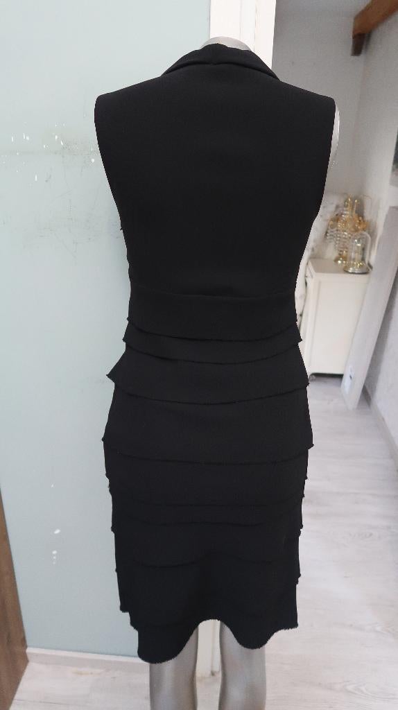 Rinascimento chique zwarte jurk S, Kleding | Dames, Zwart, Rinascimento, Ophalen of Verzenden, Zo goed als nieuw