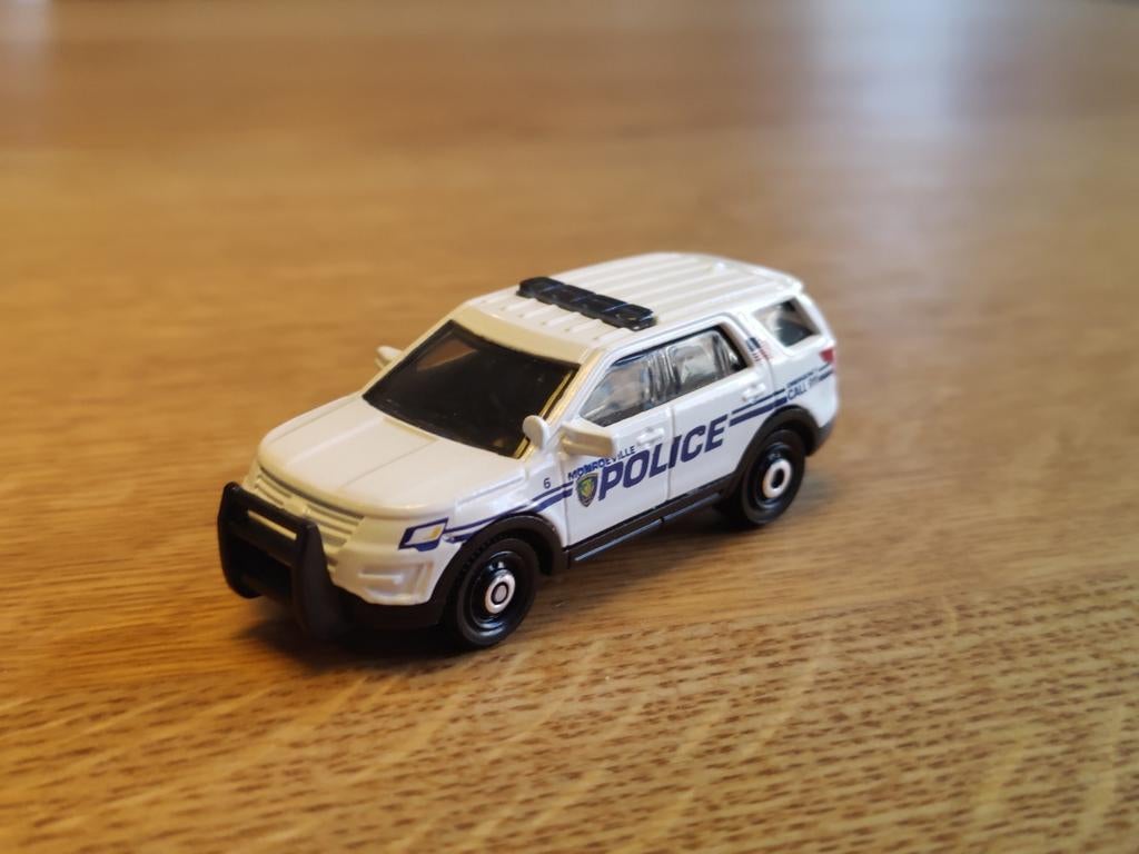 Matchbox Ford Interceptor Police, Ophalen of Verzenden, Zo goed als nieuw, Auto