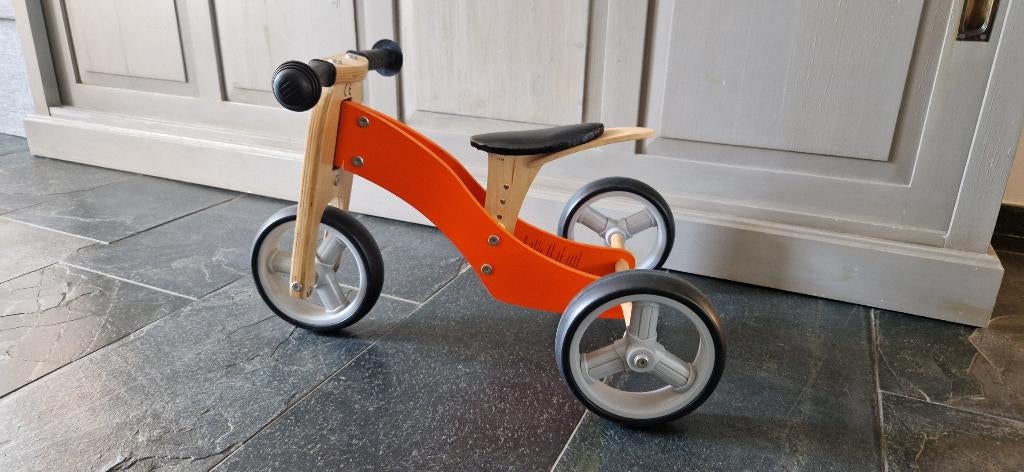 te koop zo goed als nieuwe driewieler loopfiets, Ophalen, Zo goed als nieuw, Verstelbare zitting