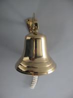 Mooie messing scheepsbel met haak - 20 cm hoog, Helene Livingstyle, Helenelivingstyle@gmail.com, 7531TJ, Nieuw