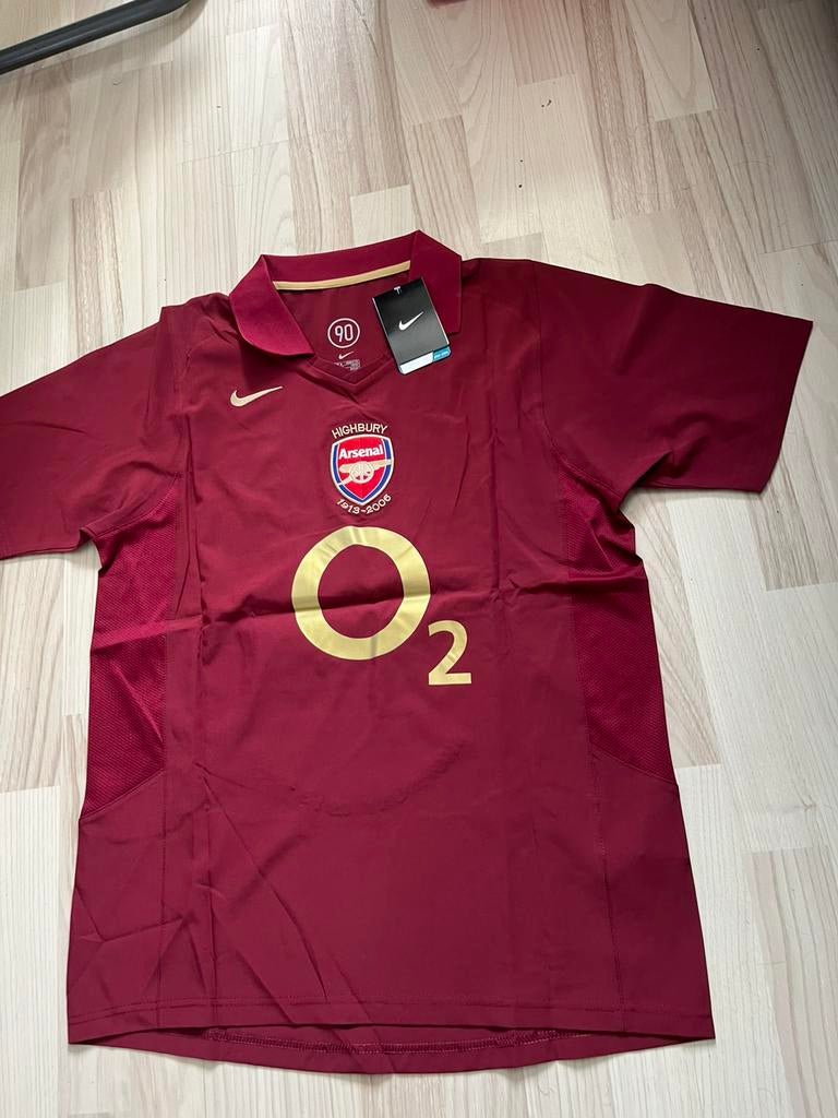 Thierry Henry Arsenal 2006 uitshirt retro M en L, Sport en Fitness, Voetbal, Ophalen of Verzenden, Nieuw, Shirt