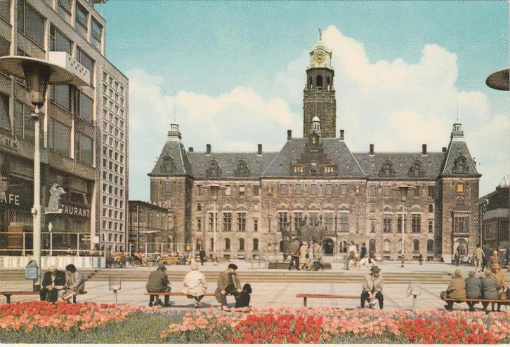 ROTTERDAM  Stadhuis, Verzamelen, Ansichtkaarten | Nederland, Ongelopen, Zuid-Holland, 1980 tot heden, Verzenden