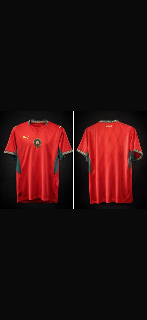 Marokko shirts Wk 2026, Ophalen of Verzenden, Zo goed als nieuw, Overige maten, Zwart