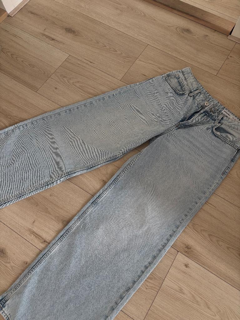 Baggy Jeans, Kleding | Dames, Spijkerbroeken en Jeans, Blauw, Nieuw, W30 - W32 (confectie 38/40), Bershka