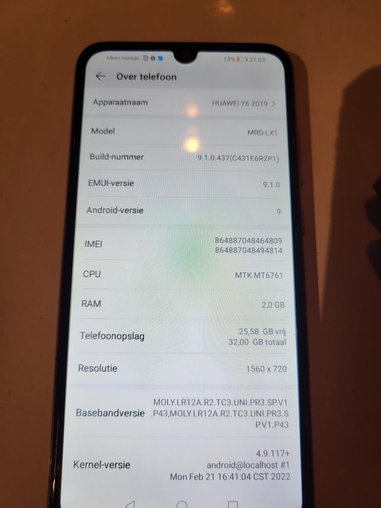 Huawei Y6 2019 - Goedkoop en Betrouwbaar, Telecommunicatie, Mobiele telefoons | Huawei, Gebruikt, Overige kleuren, Touchscreen