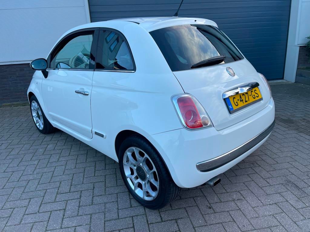 Fiat 500 1.2 Pop/Panoramdak/Leder/Airco/Elek-pakket, Auto's, Voorwielaandrijving, Gebruikt, 1242 cc, 4 cilinders