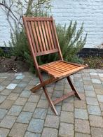 Tuinstoel Teak hardhout topkwaliteit opklapbaar, Ophalen, Zo goed als nieuw, Hout