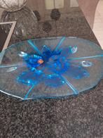 SERVEERSCHAAL, Ophalen, Ovaal, Glas