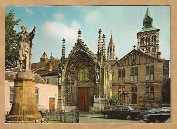 Ansichtkaart. Maastricht. St. Servaaskerk., Ophalen of Verzenden, 1960 tot 1980, Ongelopen, Limburg