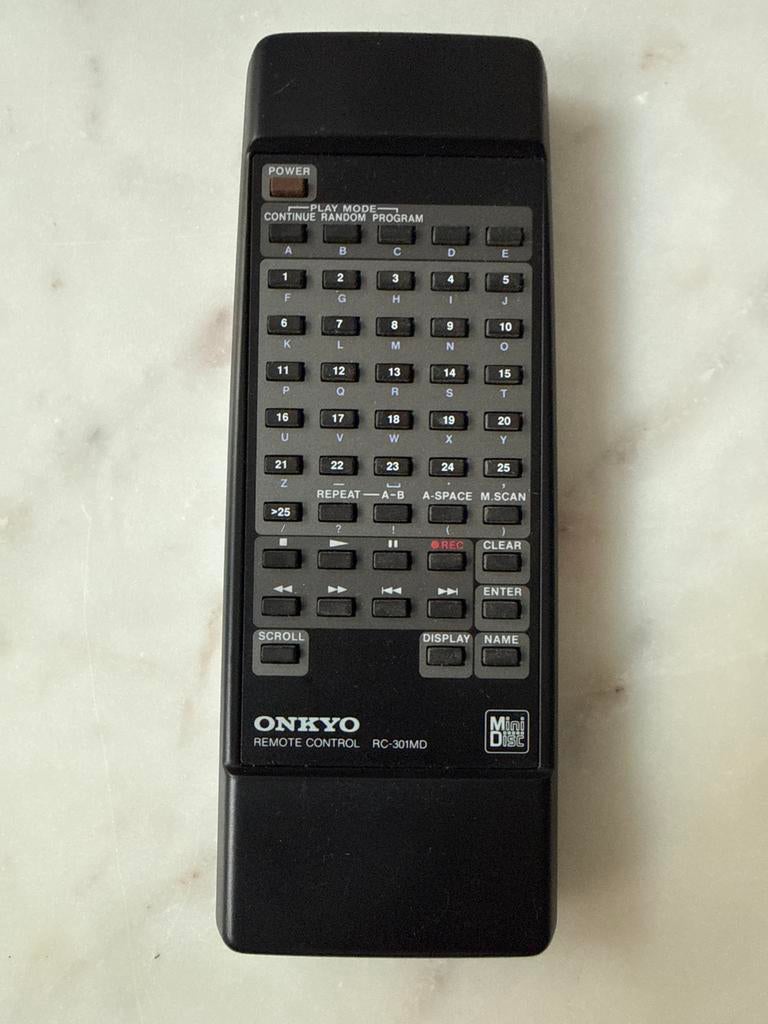 Onkyo RC-301MD afstandsbediening, Ophalen of Verzenden, Gebruikt, Origineel, Mediaspeler