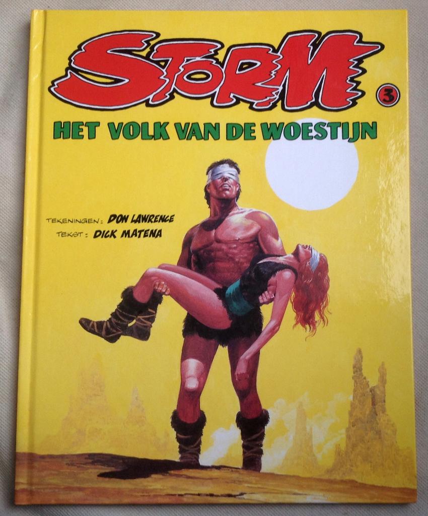 Storm Het Volk Van De Woestijn Don Lawrence Dick Matena, Eén stripboek, Verzenden, Zo goed als nieuw, Don Lawrence Dick Matena