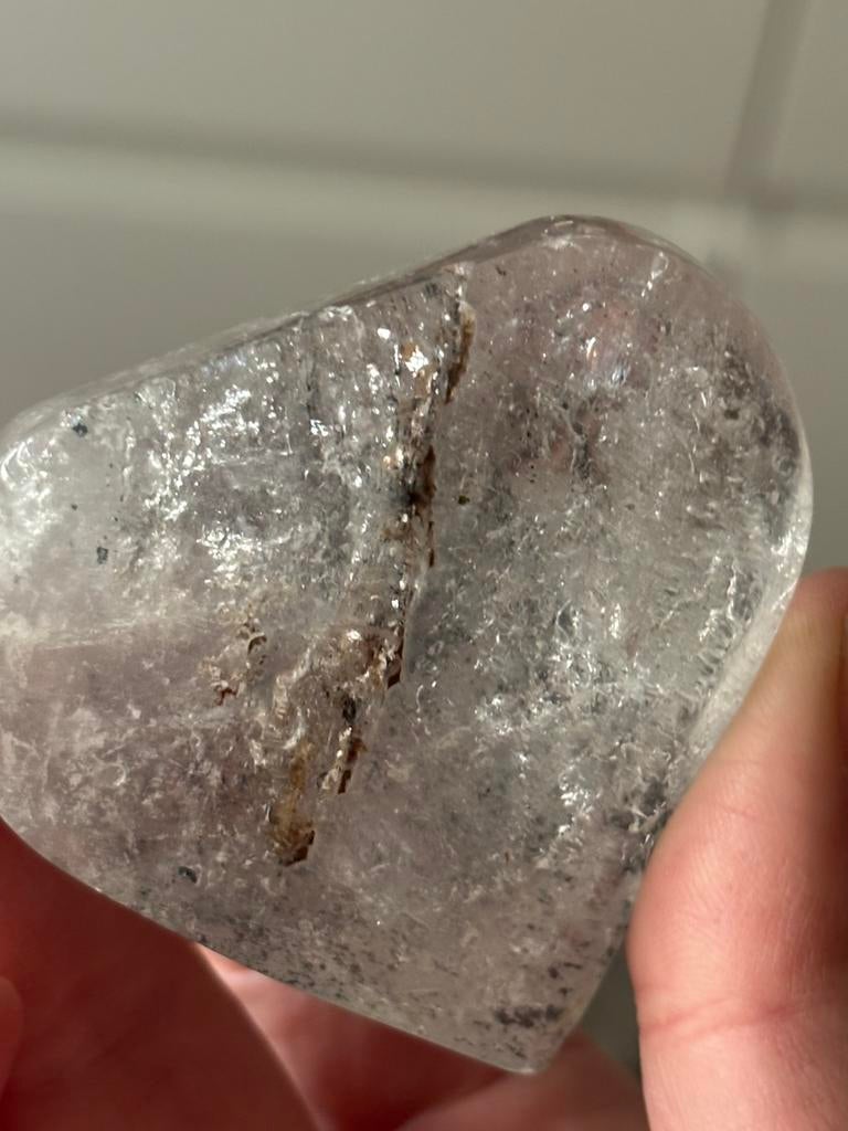 Edelstenen Garden quartz diamant, Verzamelen, Mineralen en Fossielen, Ophalen of Verzenden, Mineraal